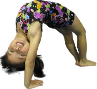 girl backbend